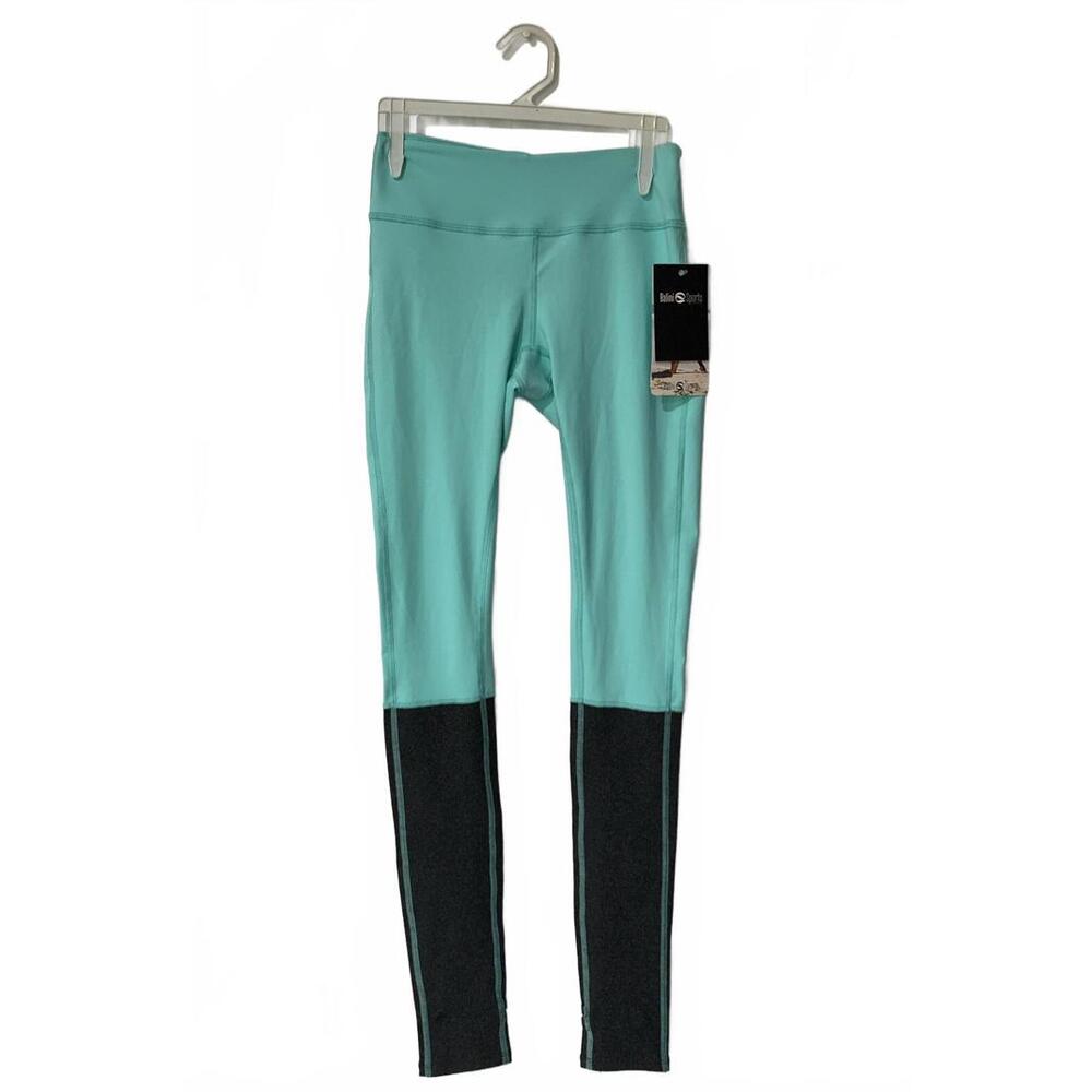 Balini Sports Women's Yoga Pilates Stretch Pants Leggings Turquoise Size XS NWT
